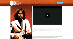 Desktop Screenshot of concertforbangladesh.com